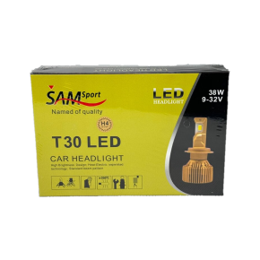 لامپ هدلایت  H4 Sam  T30(یخی)